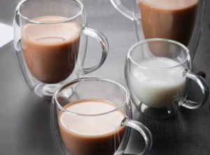 Double Wall Glass Mugs | Insulated Borosilicate Drinkware for Coffee & Tea