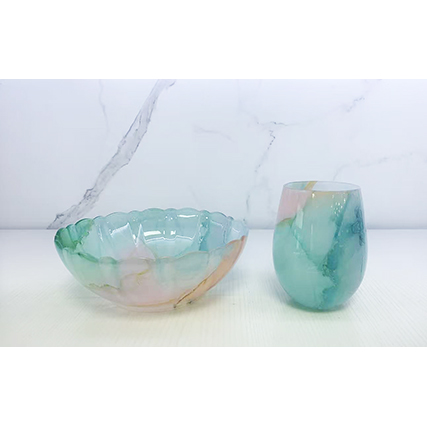 Thermal transfer glass plate