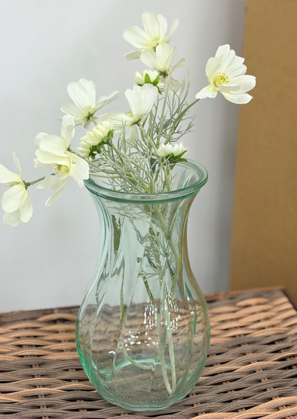 Green Glass Vase