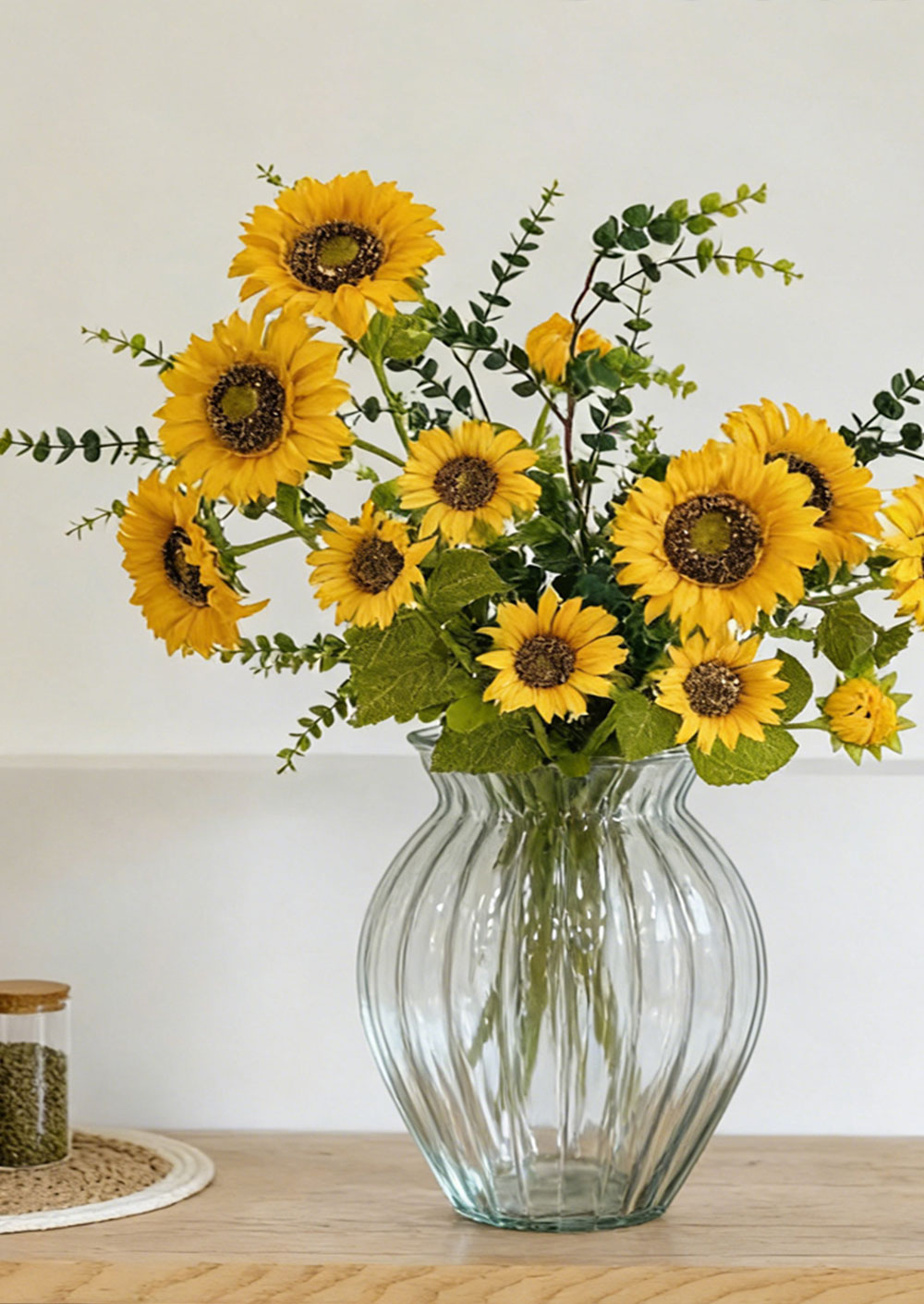 Clear Glass Vase