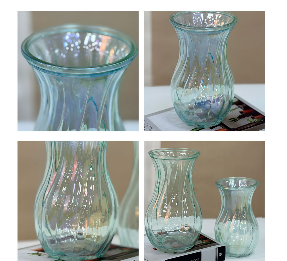 Green Glass Vase
