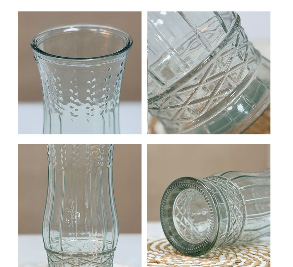 Clear Glass Vase