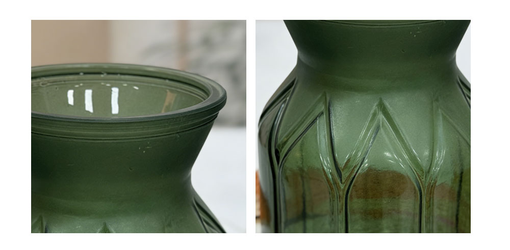 Brown Glass Vase