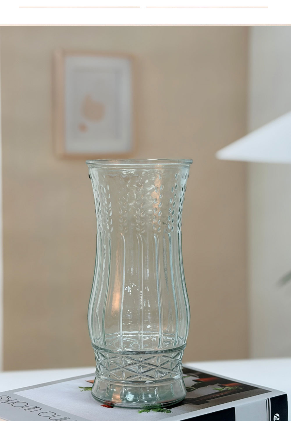 Clear Glass Vase